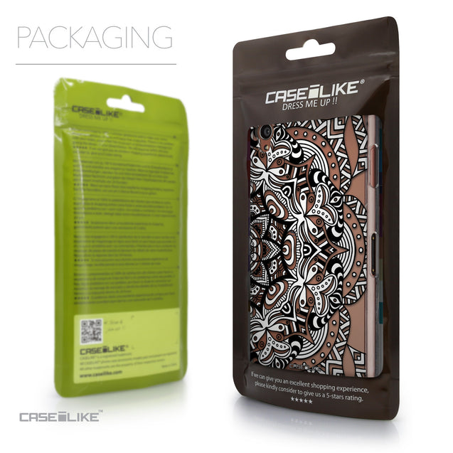 Packaging - CASEiLIKE Sony Xperia Z3 back cover Mandala Art 2096