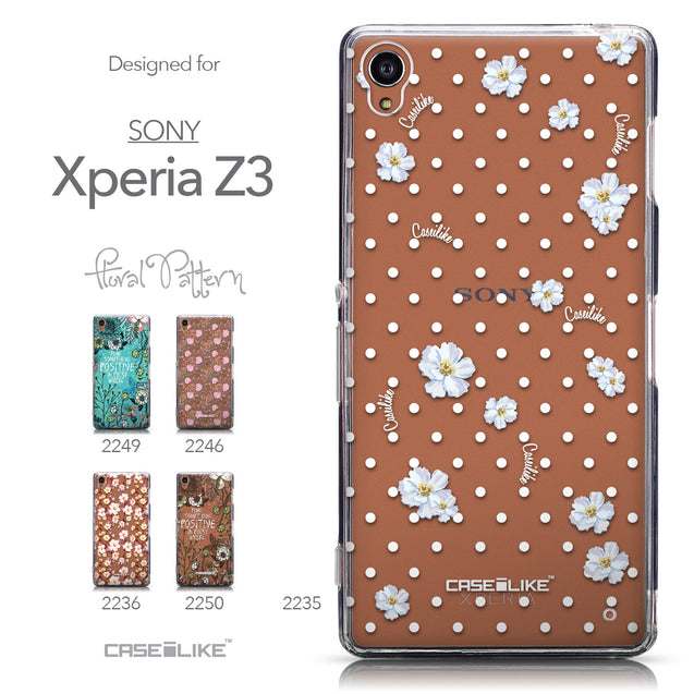 Collection - CASEiLIKE Sony Xperia Z3 back cover Indian Line Art 2061