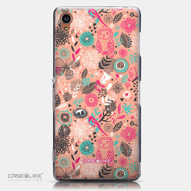 CASEiLIKE Sony Xperia Z3 back cover Spring Forest Pink 2242