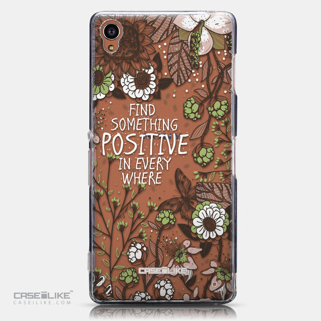 CASEiLIKE Sony Xperia Z3 back cover Blooming Flowers 2250