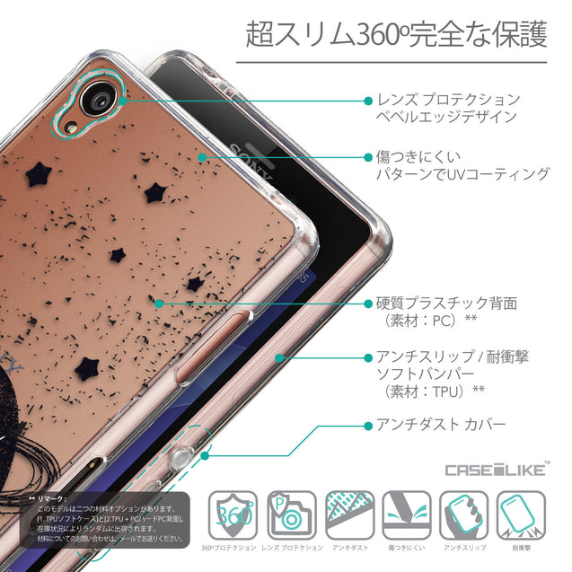 Details in Japanese - CASEiLIKE Sony Xperia Z3 back cover Quote 2401