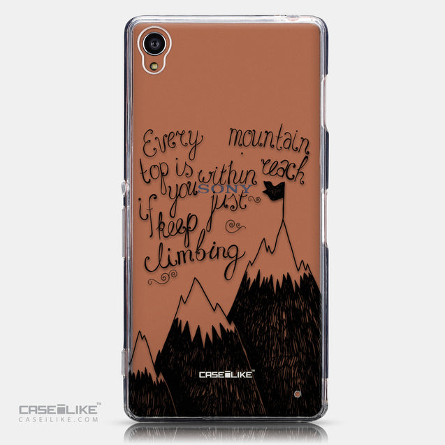 CASEiLIKE Sony Xperia Z3 back cover Quote 2403