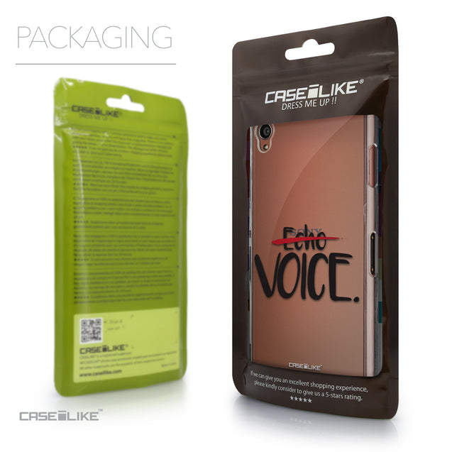 Packaging - CASEiLIKE Sony Xperia Z3 back cover Quote 2405