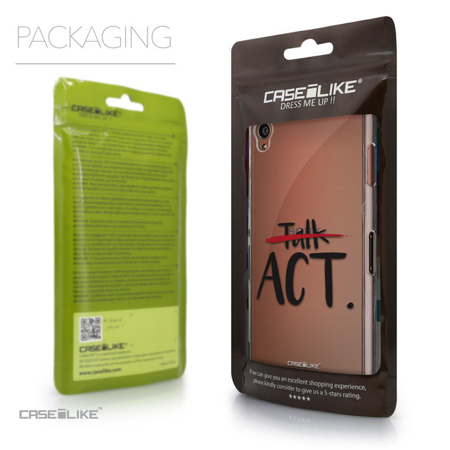 Packaging - CASEiLIKE Sony Xperia Z3 back cover Quote 2408