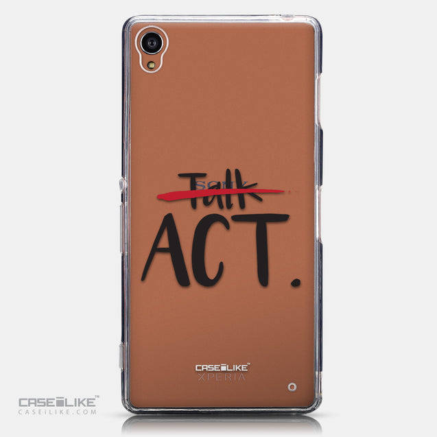 CASEiLIKE Sony Xperia Z3 back cover Quote 2408