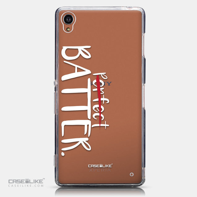 CASEiLIKE Sony Xperia Z3 back cover Quote 2410