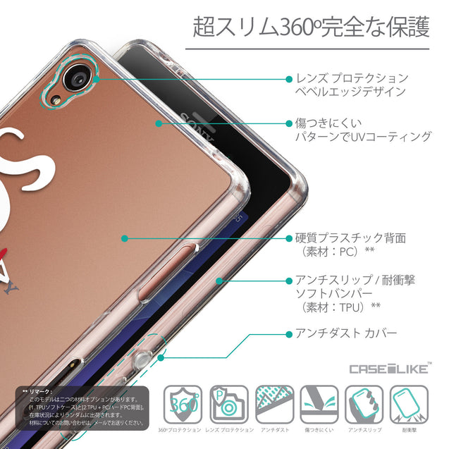 Details in Japanese - CASEiLIKE Sony Xperia Z3 back cover Quote 2412