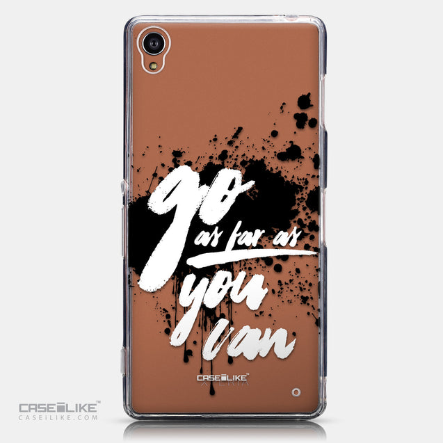 CASEiLIKE Sony Xperia Z3 back cover Quote 2415