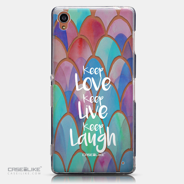 CASEiLIKE Sony Xperia Z3 back cover Quote 2417