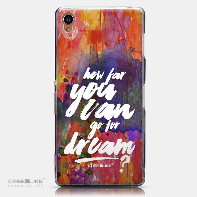 CASEiLIKE Sony Xperia Z3 back cover Quote 2421