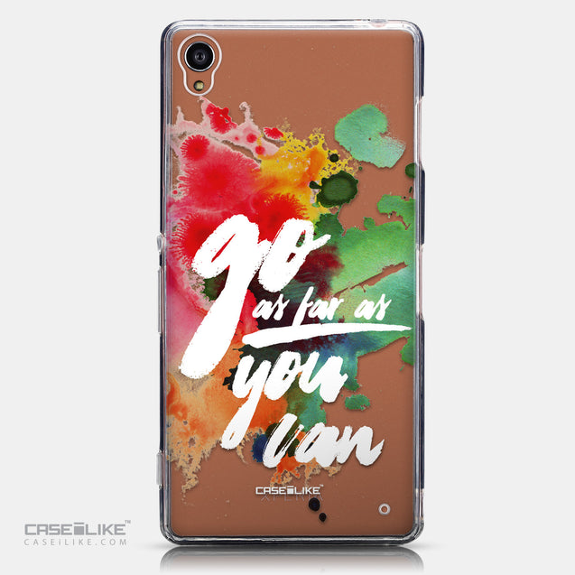 CASEiLIKE Sony Xperia Z3 back cover Quote 2424