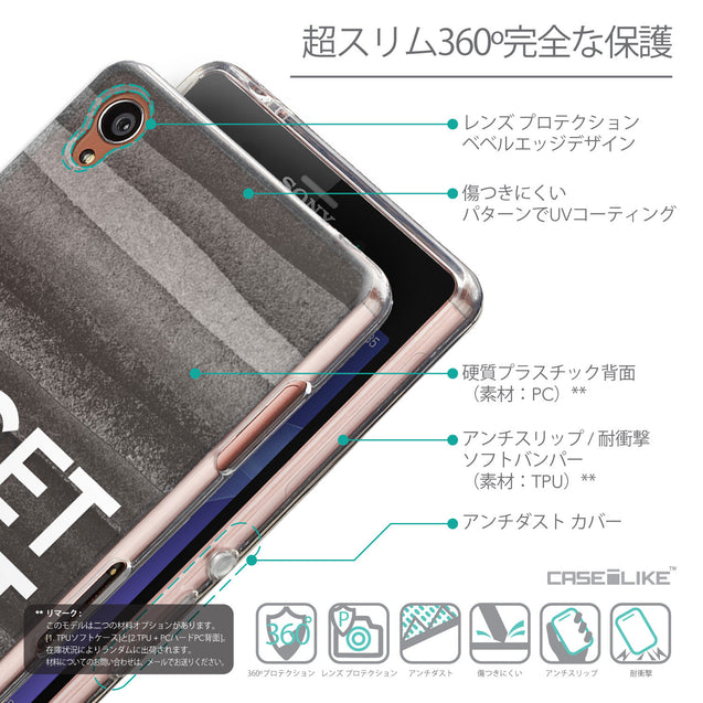 Details in Japanese - CASEiLIKE Sony Xperia Z3 back cover Quote 2429