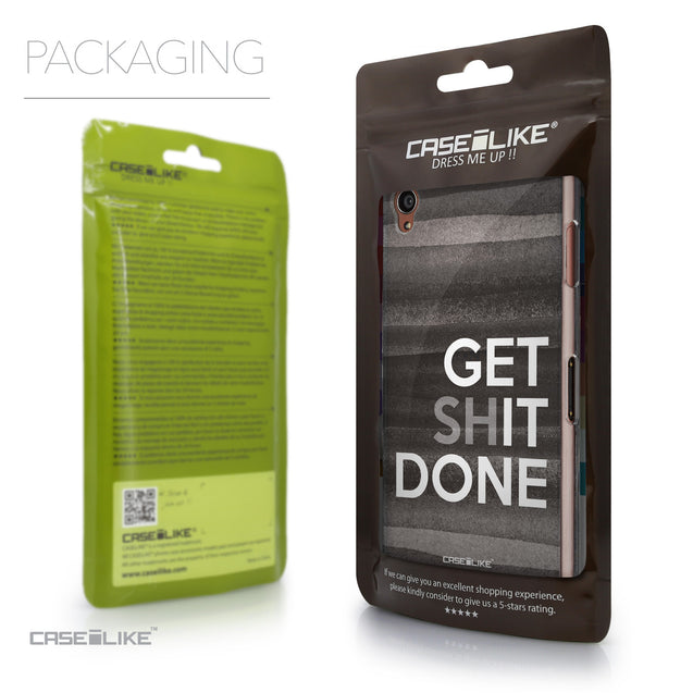 Packaging - CASEiLIKE Sony Xperia Z3 back cover Quote 2429