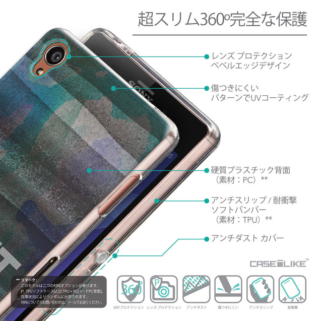 Details in Japanese - CASEiLIKE Sony Xperia Z3 back cover Quote 2431