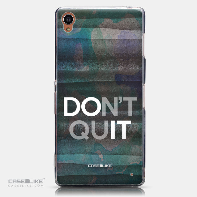 CASEiLIKE Sony Xperia Z3 back cover Quote 2431