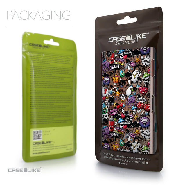 Packaging - CASEiLIKE Sony Xperia Z3 back cover Graffiti 2703