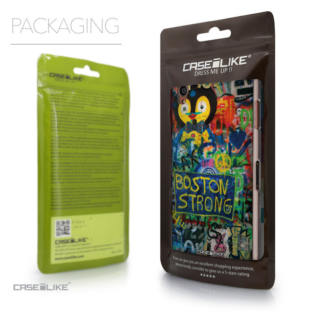 Packaging - CASEiLIKE Sony Xperia Z3 back cover Graffiti 2723