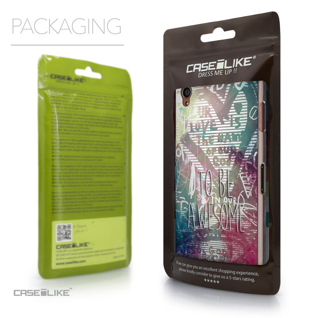 Packaging - CASEiLIKE Sony Xperia Z3 back cover Graffiti 2726