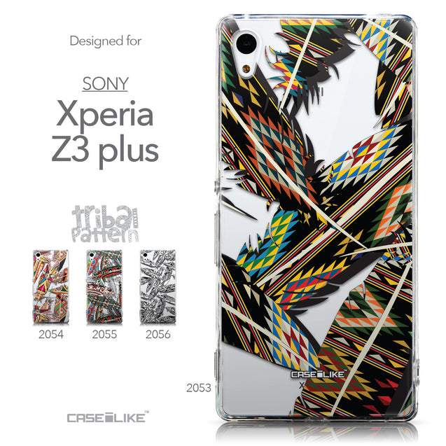 Collection - CASEiLIKE Sony Xperia Z3 Plus back cover Indian Tribal Theme Pattern 2053
