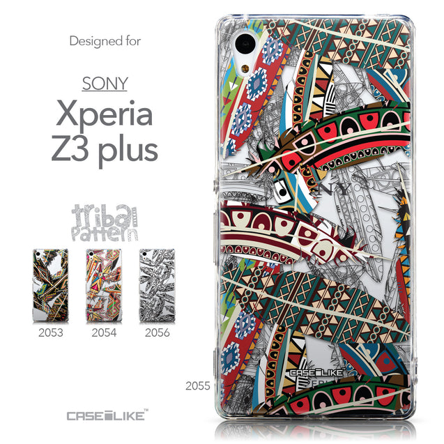 Collection - CASEiLIKE Sony Xperia Z3 Plus back cover Indian Tribal Theme Pattern 2055