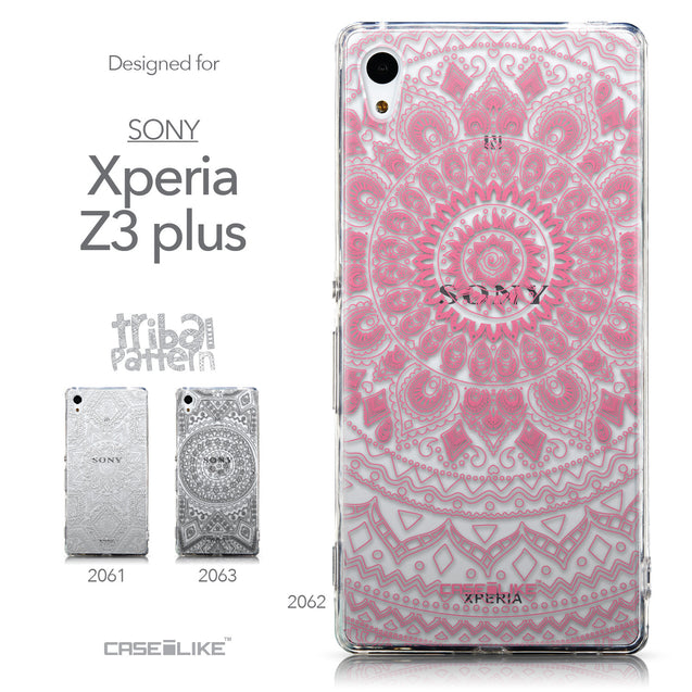 Collection - CASEiLIKE Sony Xperia Z3 Plus back cover Indian Line Art 2062