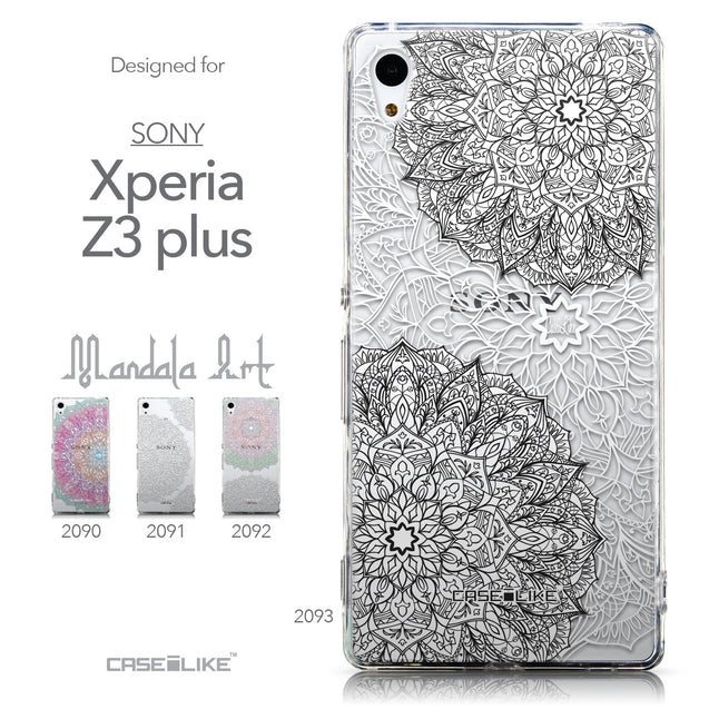 Collection - CASEiLIKE Sony Xperia Z3 Plus back cover Mandala Art 2093