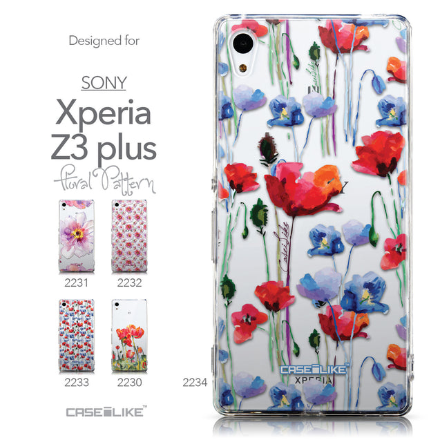 Collection - CASEiLIKE Sony Xperia Z3 Plus back cover Indian Line Art 2061