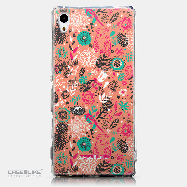 CASEiLIKE Sony Xperia Z3 Plus back cover Spring Forest Pink 2242