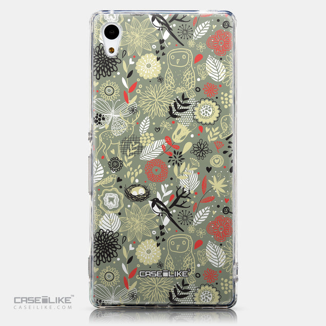CASEiLIKE Sony Xperia Z3 Plus back cover Spring Forest Gray 2243