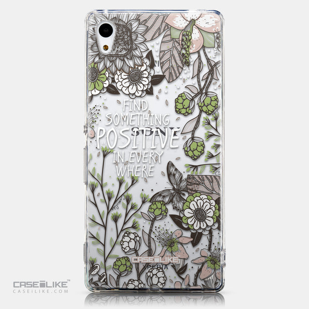 CASEiLIKE Sony Xperia Z3 Plus back cover Blooming Flowers 2250