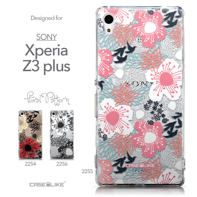 Collection - CASEiLIKE Sony Xperia Z3 Plus back cover Japanese Floral 2255