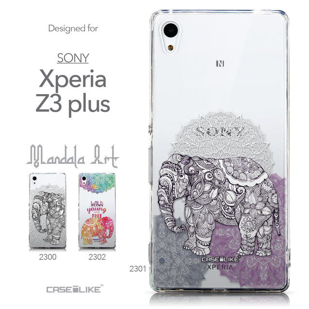 Collection - CASEiLIKE Sony Xperia Z3 Plus back cover Mandala Art 2301