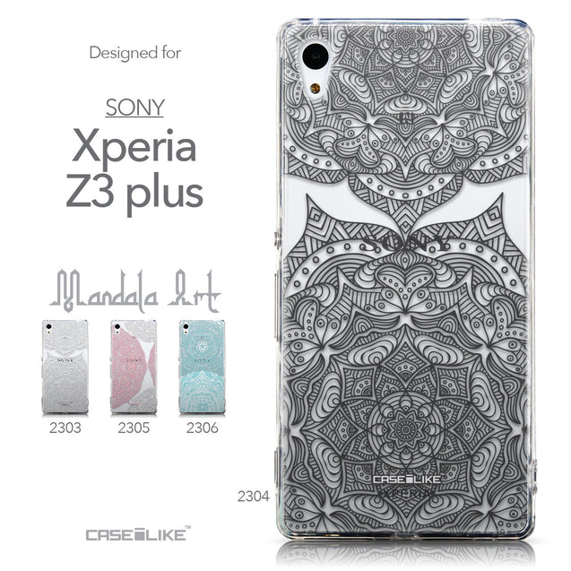 Collection - CASEiLIKE Sony Xperia Z3 Plus back cover Mandala Art 2304