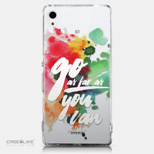 CASEiLIKE Sony Xperia Z3 Plus back cover Quote 2424