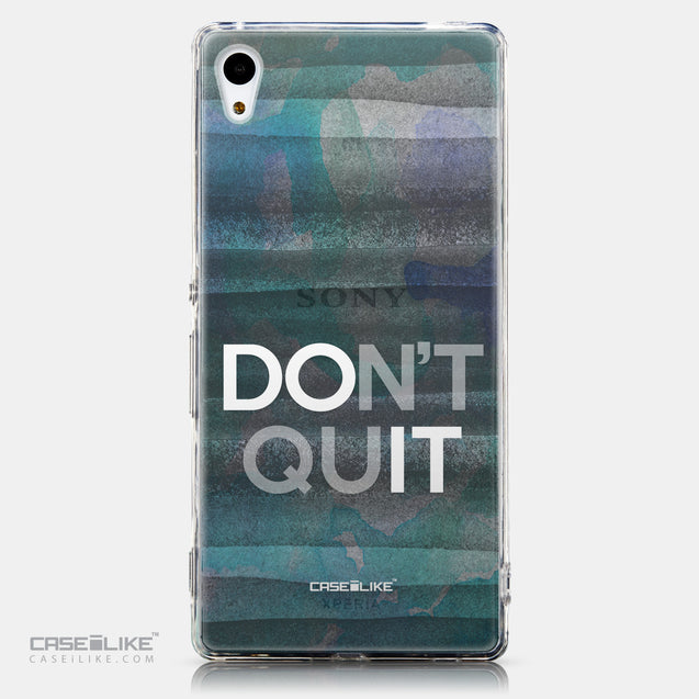 CASEiLIKE Sony Xperia Z3 Plus back cover Quote 2431