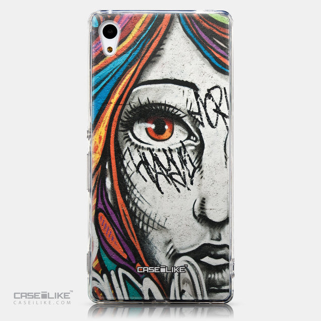 CASEiLIKE Sony Xperia Z3 Plus back cover Graffiti Girl 2724