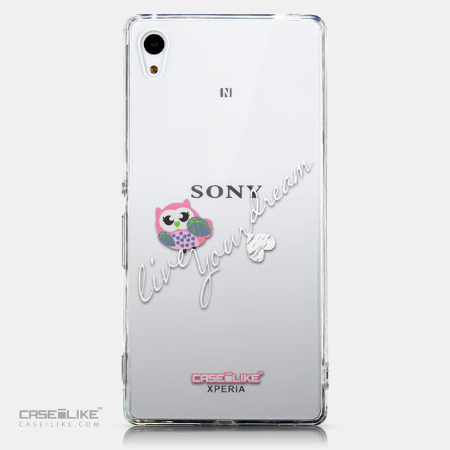 CASEiLIKE Sony Xperia Z3 Plus back cover Owl Graphic Design 3314