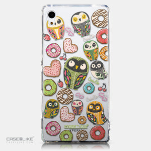 CASEiLIKE Sony Xperia Z3 Plus back cover Owl Graphic Design 3315