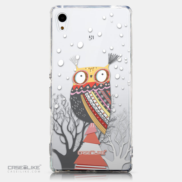 CASEiLIKE Sony Xperia Z3 Plus back cover Owl Graphic Design 3317