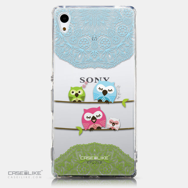 CASEiLIKE Sony Xperia Z3 Plus back cover Owl Graphic Design 3318
