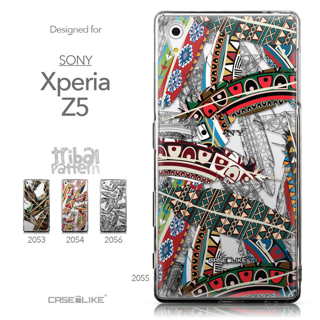 Collection - CASEiLIKE Sony Xperia Z5 back cover Indian Tribal Theme Pattern 2055