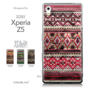 Collection - CASEiLIKE Sony Xperia Z5 back cover Indian Tribal Theme Pattern 2057