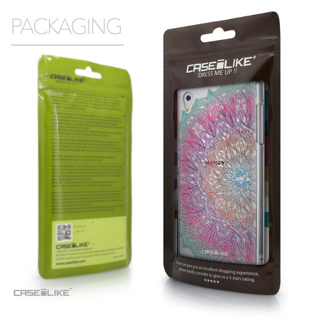 Packaging - CASEiLIKE Sony Xperia Z5 back cover Mandala Art 2090
