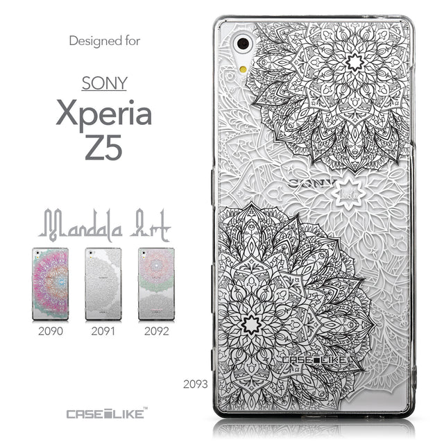 Collection - CASEiLIKE Sony Xperia Z5 back cover Mandala Art 2093