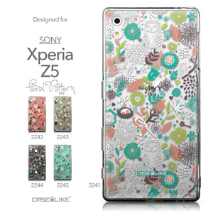 Collection - CASEiLIKE Sony Xperia Z5 back cover Spring Forest White 2241