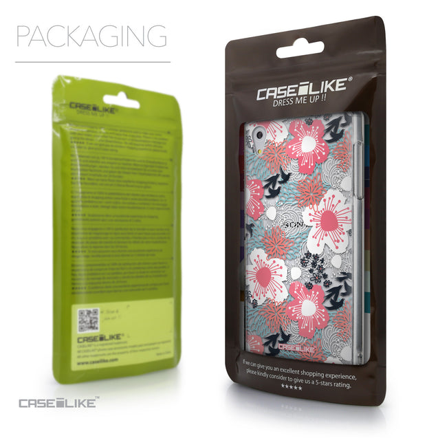 Packaging - CASEiLIKE Sony Xperia Z5 back cover Japanese Floral 2255