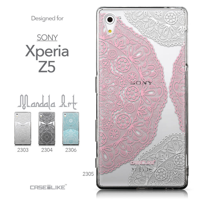 Collection - CASEiLIKE Sony Xperia Z5 back cover Mandala Art 2305
