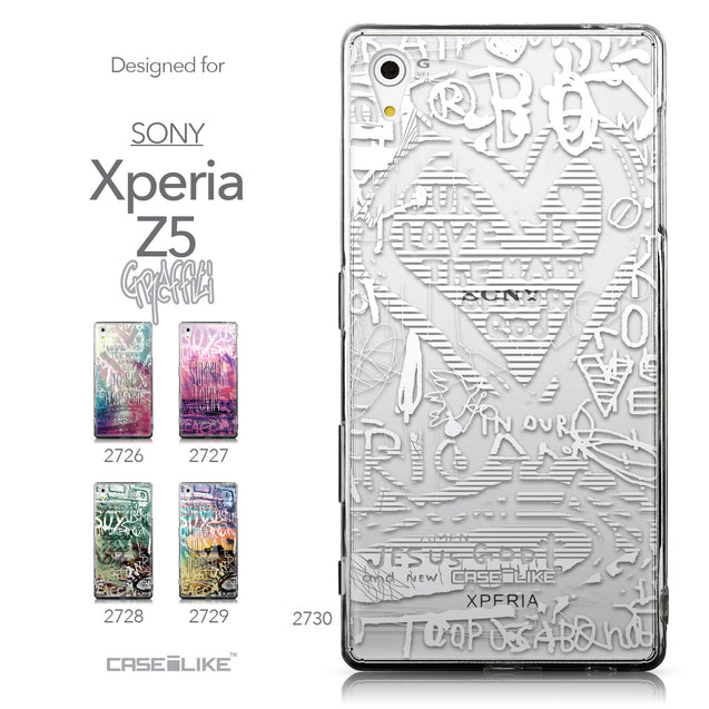 Collection - CASEiLIKE Sony Xperia Z5 back cover Graffiti 2730