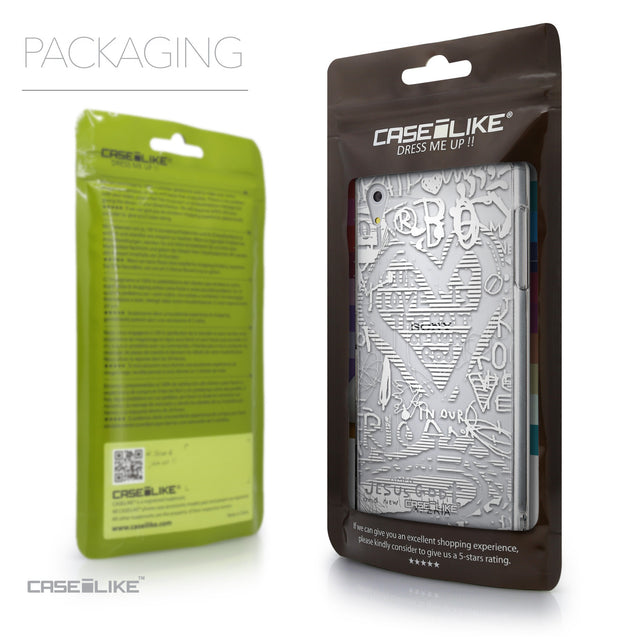 Packaging - CASEiLIKE Sony Xperia Z5 back cover Graffiti 2730