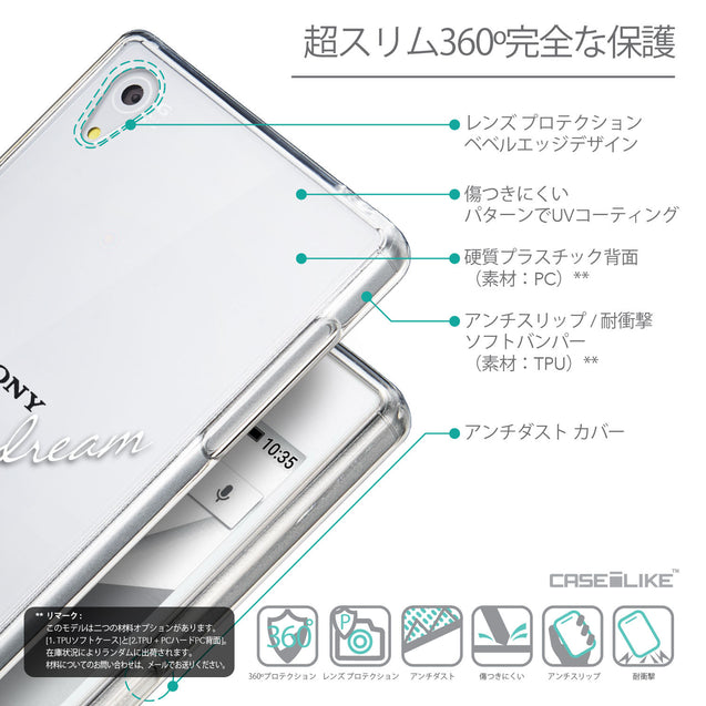 Details in Japanese - CASEiLIKE Sony Xperia Z5 back cover Owl Graphic Design 3314